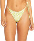 Фото #1 товара Volcom Women's Check Her Out Tiny Bikini Bottom Swimwear Limeade Size M 304345