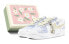 【定制球鞋】 Nike Air Force 1 Low 空军一号 减龄穿搭 春日繁花 特殊鞋盒 复古 低帮 板鞋 男款 白蓝黄 / Кроссовки Nike Air Force CW2288-111