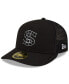 Фото #2 товара Men's Black Chicago White Sox 2022 Batting Practice Low Profile 59FIFTY Fitted Hat
