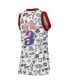 ფოტო #3 პროდუქტის Women's Allen Iverson White Philadelphia 76ers 2000 Doodle Swingman Jersey