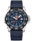 ფოტო #1 პროდუქტის Men's Swiss Navy Seal RSC Blue Rubber Strap Watch 45mm