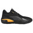 Фото #1 товара Puma Court Rider Pop Basketball Mens Black Sneakers Athletic Shoes 376107-03