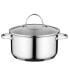 Comfort Stainless Steel 7" Covered Casserole