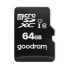 Memory card Goodram M1AA microSD 64GB 100MB / s UHS-I class 10 with adapter