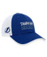 Фото #1 товара Men's Blue Tampa Bay Lightning Authentic Pro Rink Trucker Adjustable Hat