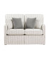 Фото #1 товара White Label Emilio 56" polyester Loveseat