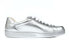 Gucci Mens Silver Ace Metallic Leather Sneakers Size 8.5G /9.5US