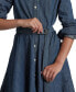 Фото #2 товара Платье для малышей Polo Ralph Lauren Denim Cotton Shirtdress