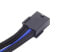 Фото #5 товара SilverStone SST-PP07-PCIBA - 0.25 m - PCI-E (6+2 pin) - Female - Black - Blue