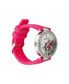 ფოტო #3 პროდუქტის Women's Quartz Matte Pink Silicone Strap Analog Watch 36mm