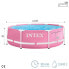 INTEX 244x76 cm Round Steel Frame Above Ground Pool