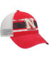 ფოტო #2 პროდუქტის Men's Scarlet, White Nebraska Huskers Interlude MVP Trucker Snapback Hat