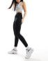 Фото #4 товара ONLY 2 pack leggings in black