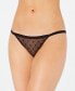 ფოტო #1 პროდუქტის Monogram Mesh String Bikini Underwear DK5030