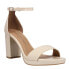 Фото #2 товара Chinese Laundry Teri Ankle Strap Platform Womens Off White Dress Sandals BTIF01