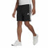 Фото #7 товара Спортивные мужские шорты Adidas Essentials 3 Stripes Aeroready Чёрный