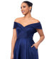 Фото #4 товара Women's Off-The-Shoulder Sweetheart Gown