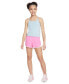 ფოტო #2 პროდუქტის Big Girls Dri-Fit Tempo Running Shorts