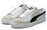 Стильные женские кеды Puma Basket 90680 черно-белые 36 - фото #4