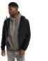 Фото #1 товара Jack & Jones logo bomber jacket with hood in black