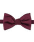 Фото #1 товара Men's Oversized Satin Solid Bow Tie, Created for Macy's