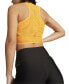 Фото #2 товара Women's Run Ultraspun Mesh Dot Sleeveless Crop Top