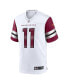 Фото #2 товара Men's Carson Wentz White Washington Commanders Game Jersey