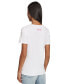 Women's Floral Short-Sleeve Graphic T-Shirt