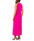 ფოტო #2 პროდუქტის Women's Crewneck Back Keyhole Sleeveless Dress