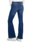 ფოტო #2 პროდუქტის Juniors' Two-Button Low-Rise Flare-Leg Jeans