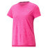 Фото #1 товара Puma Run Favorite Heather Crew Neck Short Sleeve Athletic T-Shirt Womens Size XX