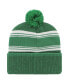 Фото #2 товара Men's Green New York Jets Fadeout Cuffed Knit Hat with Pom