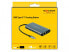 Фото #6 товара Жесткий диск Delock 87683 USB 3.2 Gen 1 (3.1 Gen 1) Type-C - 10,100,1000 Mбит/с - Серый - SD - SDHC - SDXC - 4K Ultra HD