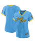 Фото #1 товара Women's Powder Blue Milwaukee Brewers City Connect Replica Team Jersey