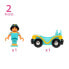Фото #2 товара Игрушечная машинка для малышей BRIO Disney Princess Жасмин с вагончиком