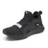 Фото #2 товара Puma Softride Rift Breeze Walking Mens Black Sneakers Athletic Shoes 19506701