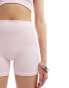 Free People seamless shorts in baby pink