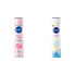 NIVEA Rose Blossom Deodorant Spray (150 ml), Antiperspirant Protects 48 Hours from Sweat and Body Odour, with Elegant Rose Petal Fragrance