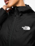 The North Face Quest cropped waterproof jacket in black