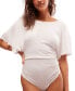 ფოტო #5 პროდუქტის Women's Homebody Flutter Tee Bodysuit