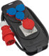 Фото #1 товара Brennenstuhl 1151600010 - Basic - Plastic - Black - Blue - Red - 4 AC outlet(s) - 2 m - 400 V