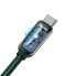 Фото #9 товара Kabel USB-C 100W 5A Power Delivery z wyświetlaczem miernikiem mocy 2m zielony