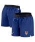 Фото #1 товара Women's Royal New York Mets Authentic Collection Team Performance Shorts