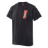 IGUANA Kiori short sleeve T-shirt Black / Cherry Tomato, 13 лет - фото #4