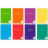 Фото #1 товара Блокнот Pacsa Разноцветный Печатная сетка 4 mm A4 48 Листья (6 Предметы)