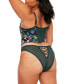 ფოტო #3 პროდუქტის Plus Size Alex Corset & Panty Set