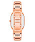 ფოტო #3 პროდუქტის Women's Quartz Rose Gold-Tone Alloy Watch, 26mm