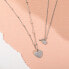 Enamored silver necklace Storie RZC044 (chain, pendants)