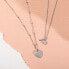 Фото #3 товара Enamored silver necklace Storie RZC044 (chain, pendants)