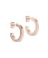 ფოტო #4 პროდუქტის SENATTA: Crystal Hoop Earrings For Women